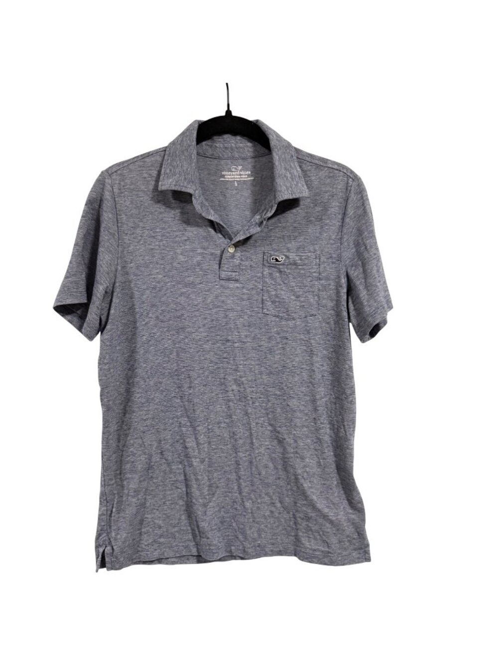 Vineyard Vines Edgartown Blue Polo Boys Size L (16)